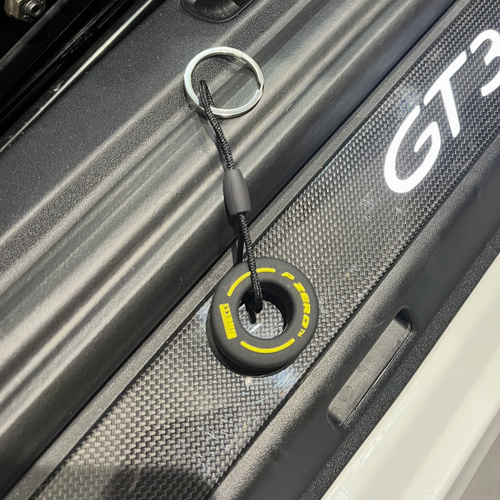 F1 STYLE TYRE KEYCHAIN