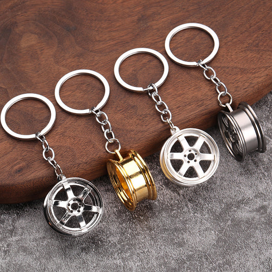 ALLOY WHEEL KEYCHAIN