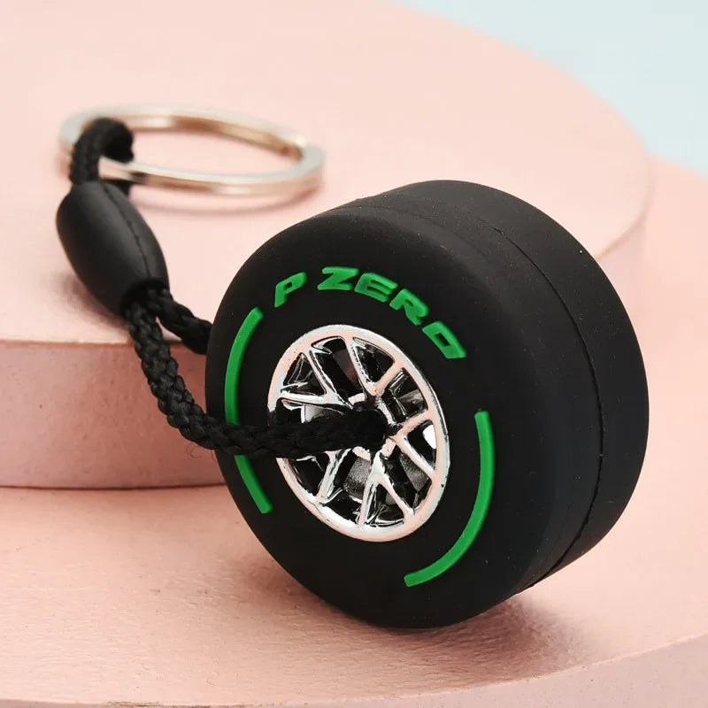F1 Tyre Keychain