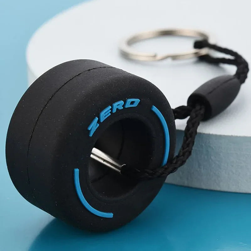 F1 Tyre Keychain