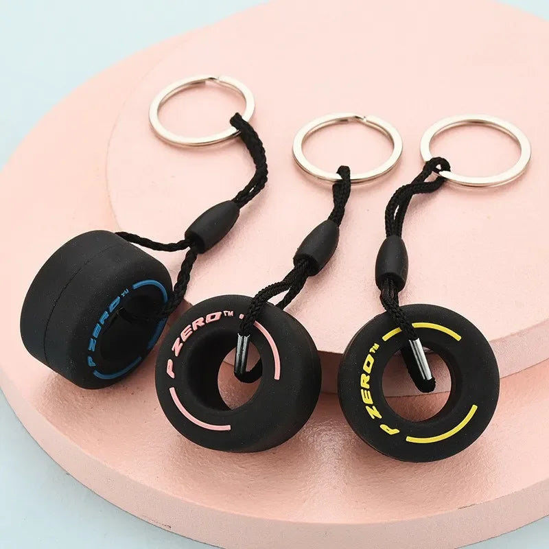 F1 Tyre Keychain
