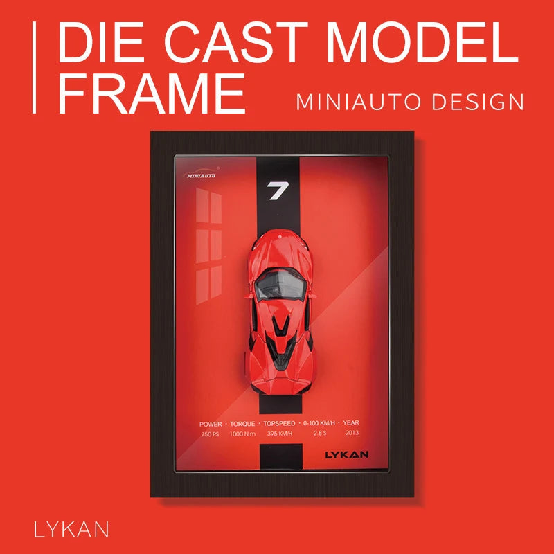 3D CAR PHOTO FRAME