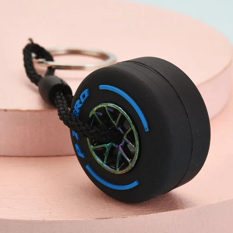 F1 Tyre Keychain