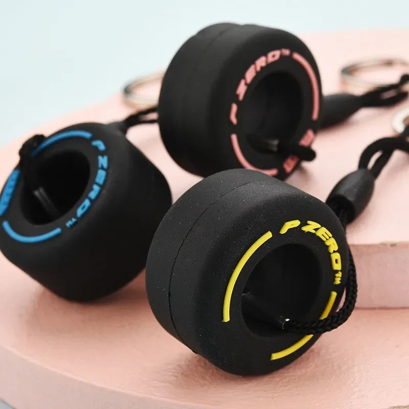 F1 Tyre Keychain