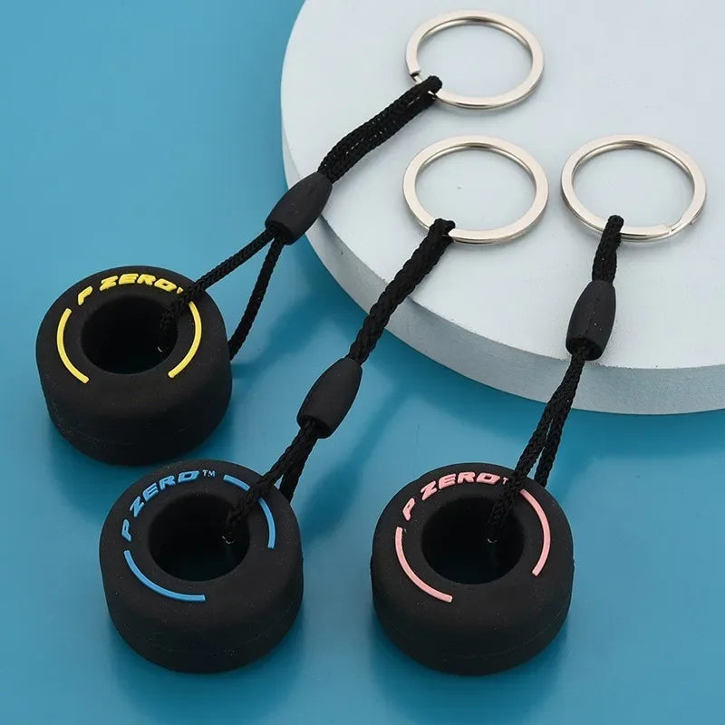 F1 Tyre Keychain
