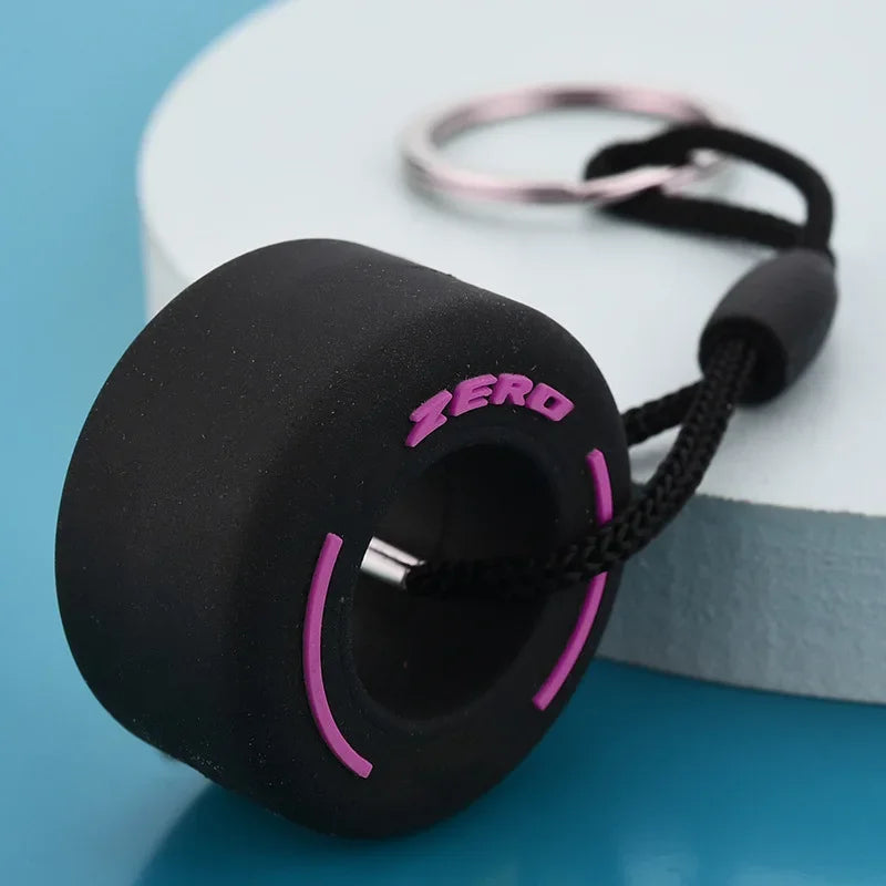 F1 Tyre Keychain